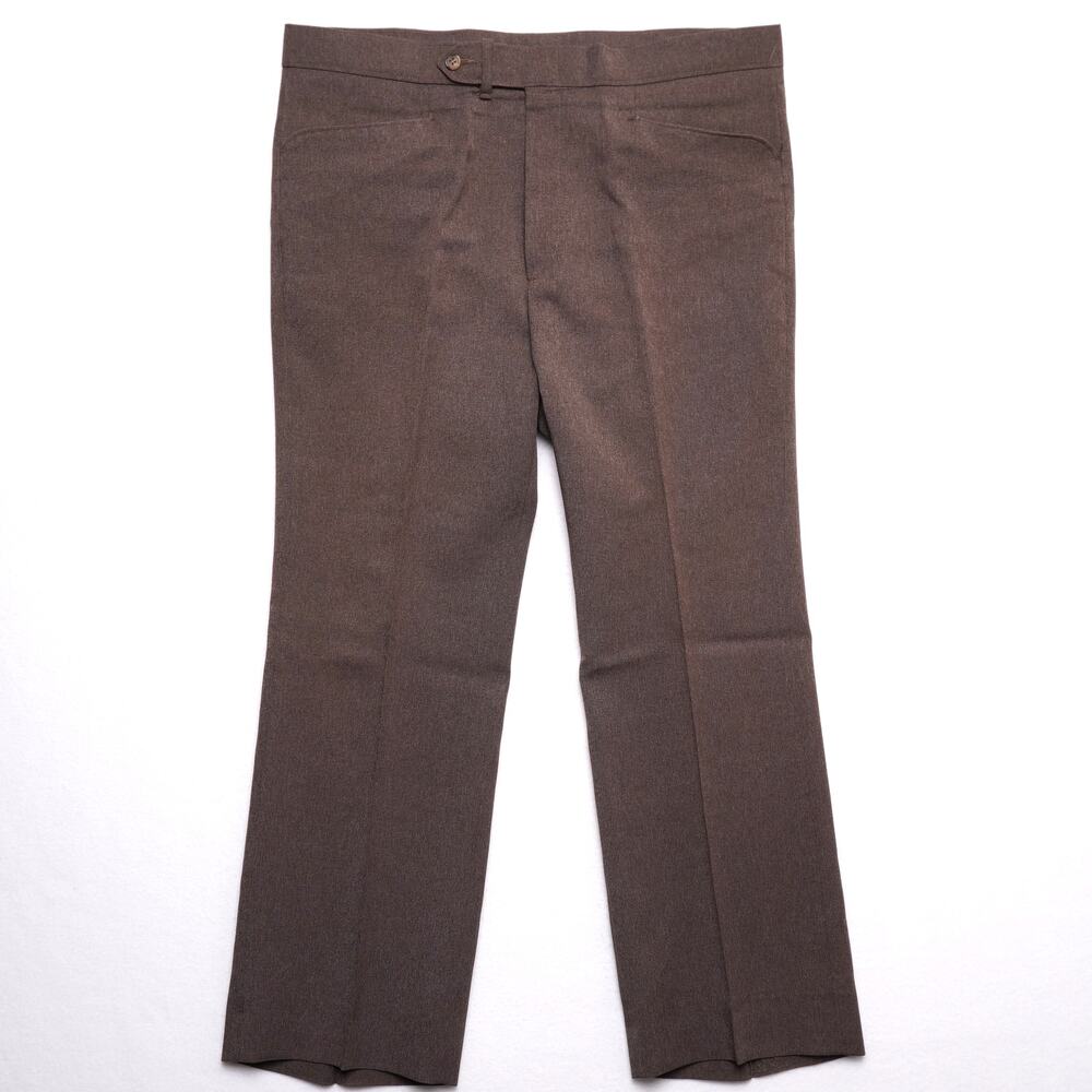 Vintage Levi's Action Slacks Brown Dress‎ Pants 70s 80s Retro Levi's Sportswear
